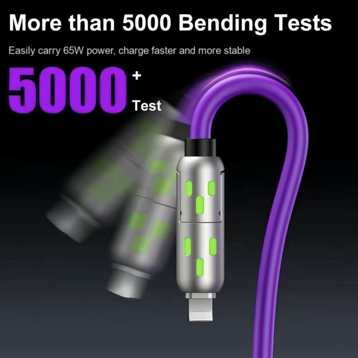 VAISK 4-in-1 Multi USB Charging Cable