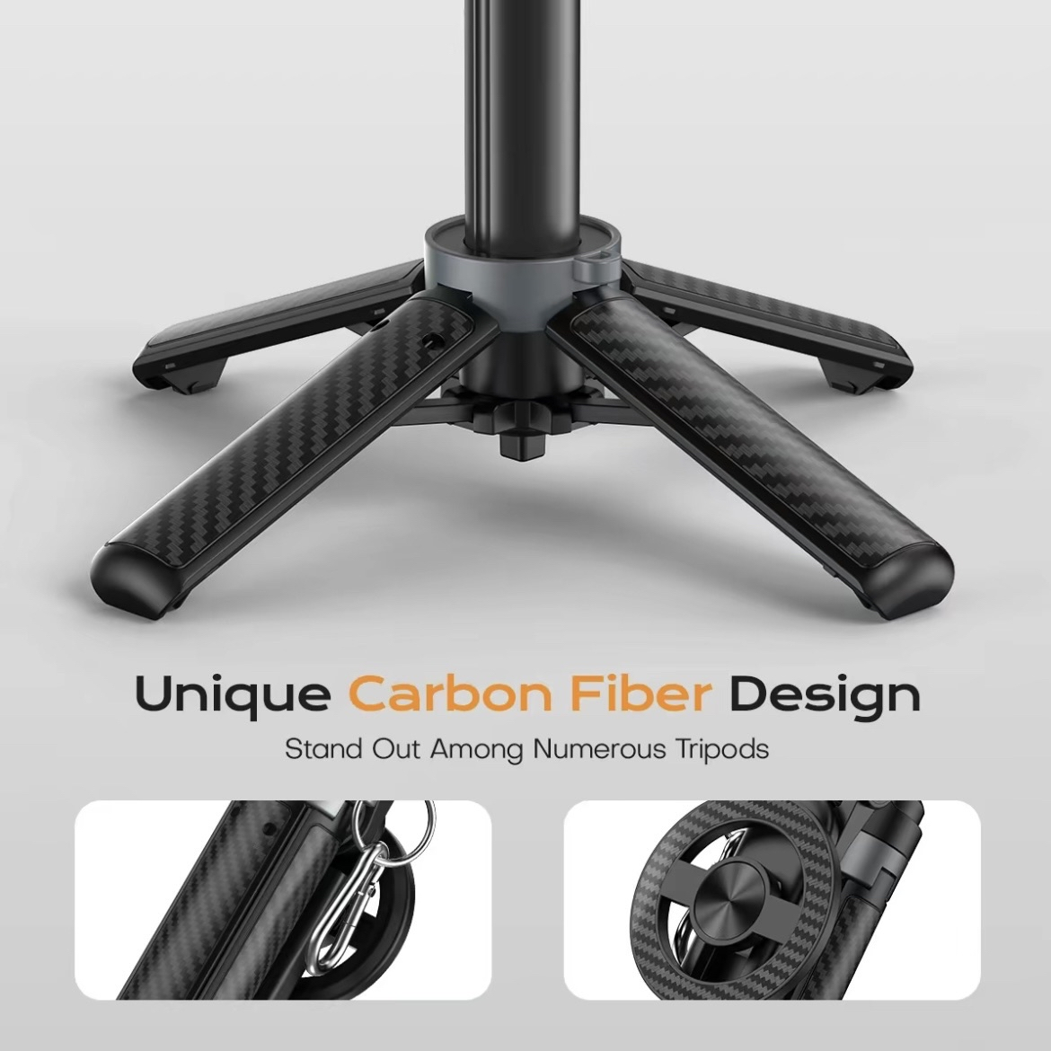 4-in-1 Magnetic Selfie Stick Tripod