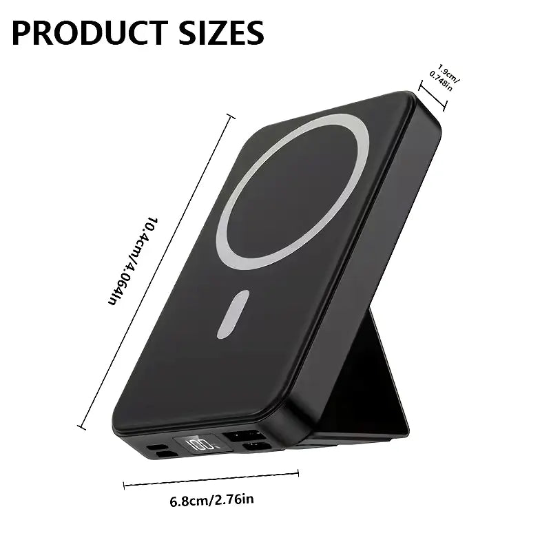 SnapVolt™ Foldable Magnetic Power Bank